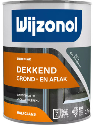 Wijzonol Grond- en aflak - 750 ml 9277 Grachtengroen