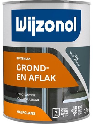 Wijzonol Grond- en aflak - 750 ml 9226 Koningsblauw