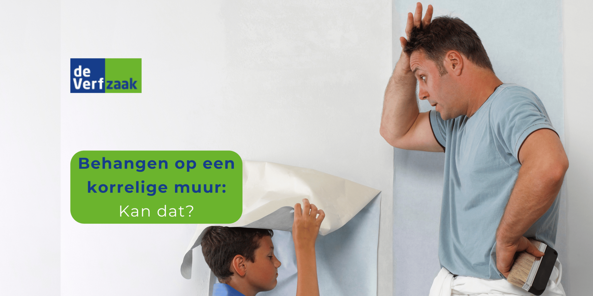 Behangen over spachtelputz
