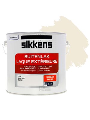 Sikkens Buitenlak Hoogglans - RAL 9001
