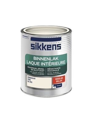 Sikkens Binnenlak Hoogglans - RAL 9010