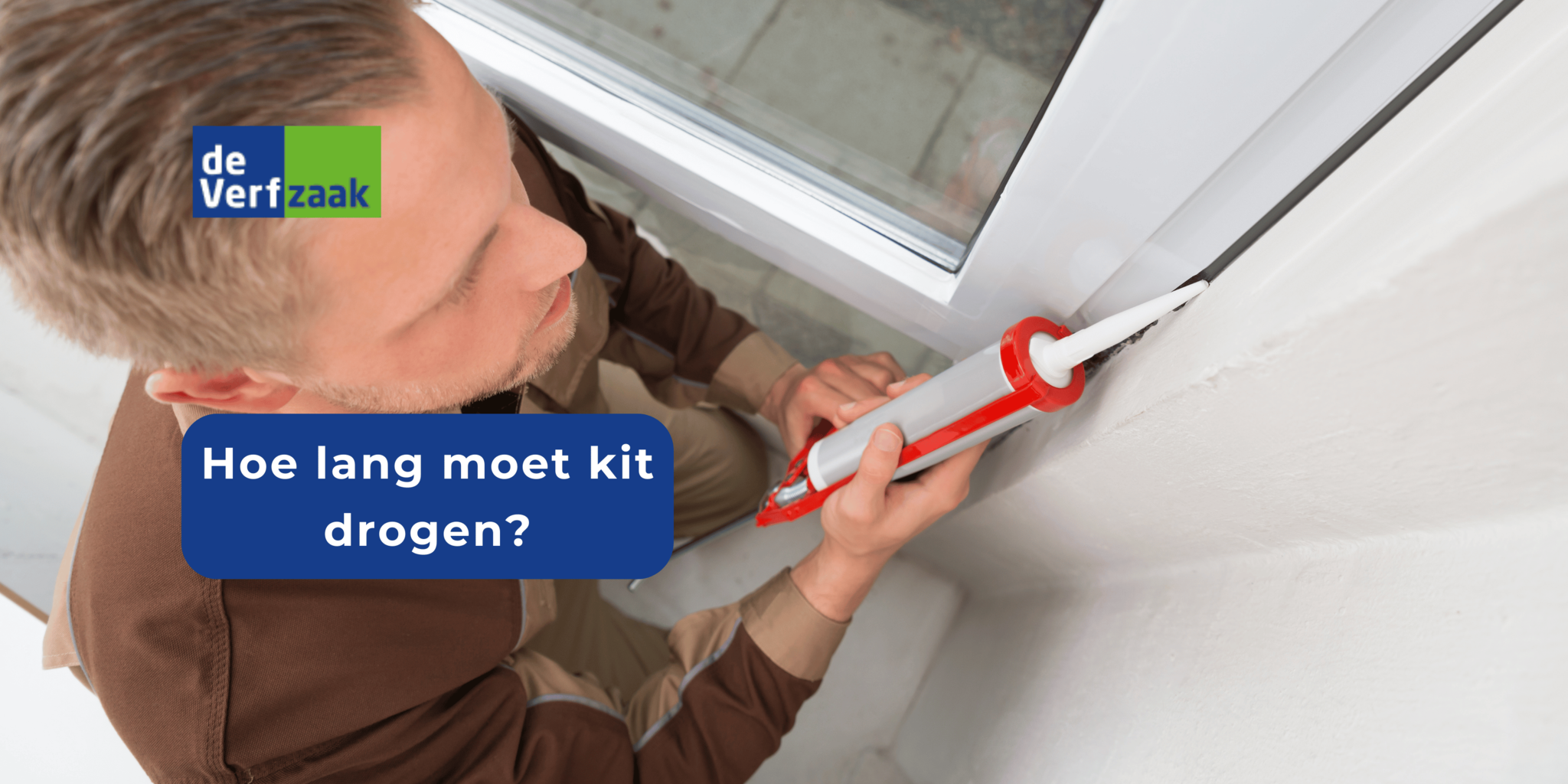 Hoe lang moet kit drogen?
