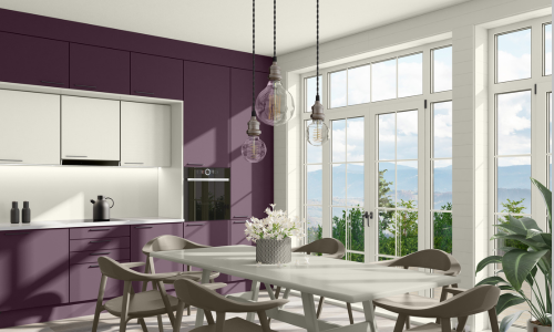 Amethyst shadow keuken