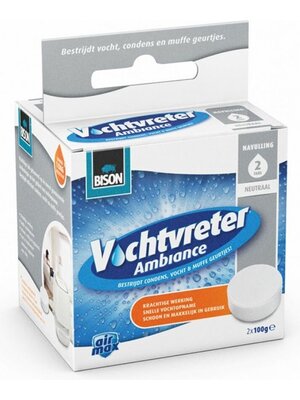 Bison Vochtvreter Ambiance Navulling - 2 x 100 gram