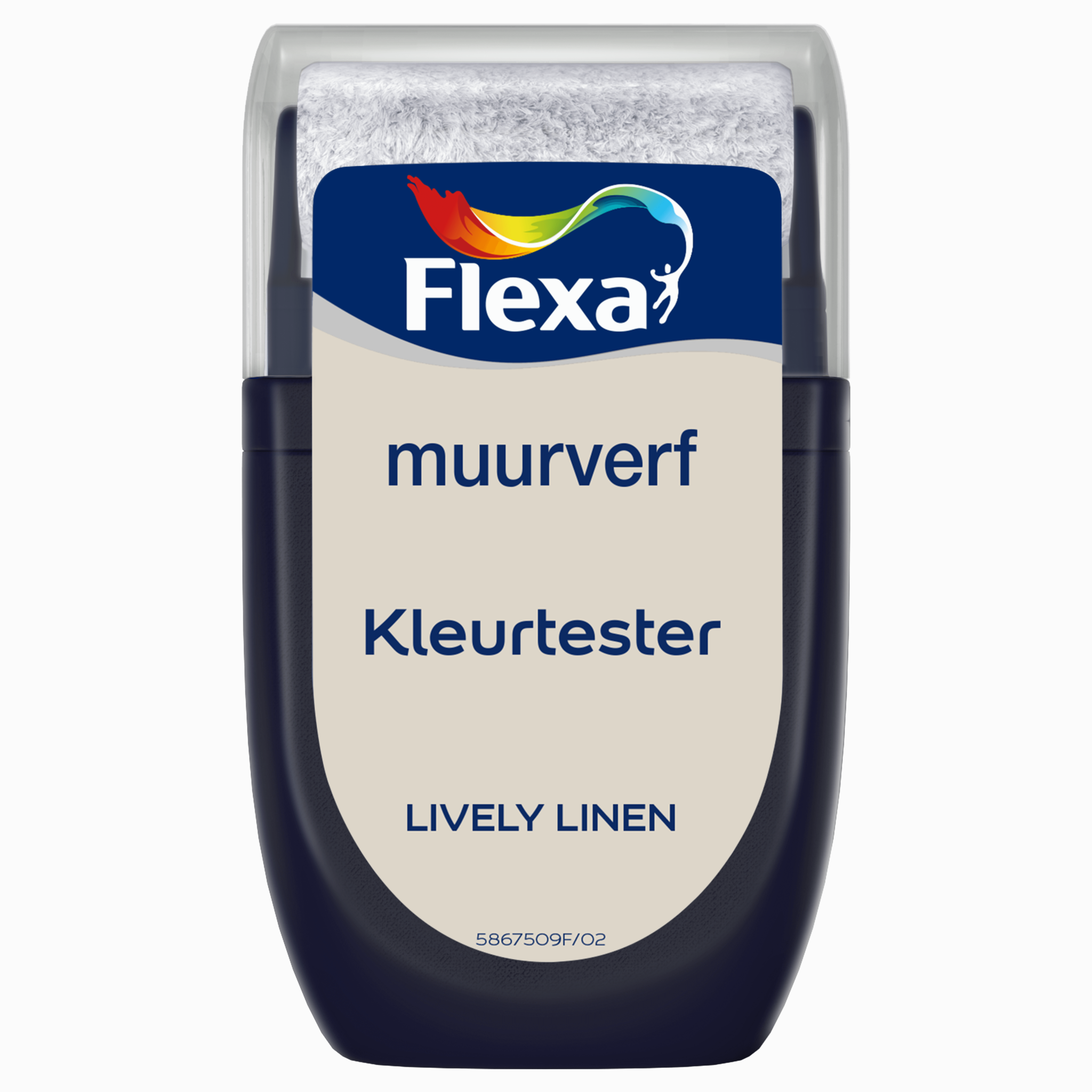 Flexa - Kleurtester Muurverf - Lively Linen - Kleur van het Jaar 2025 - 30Ml