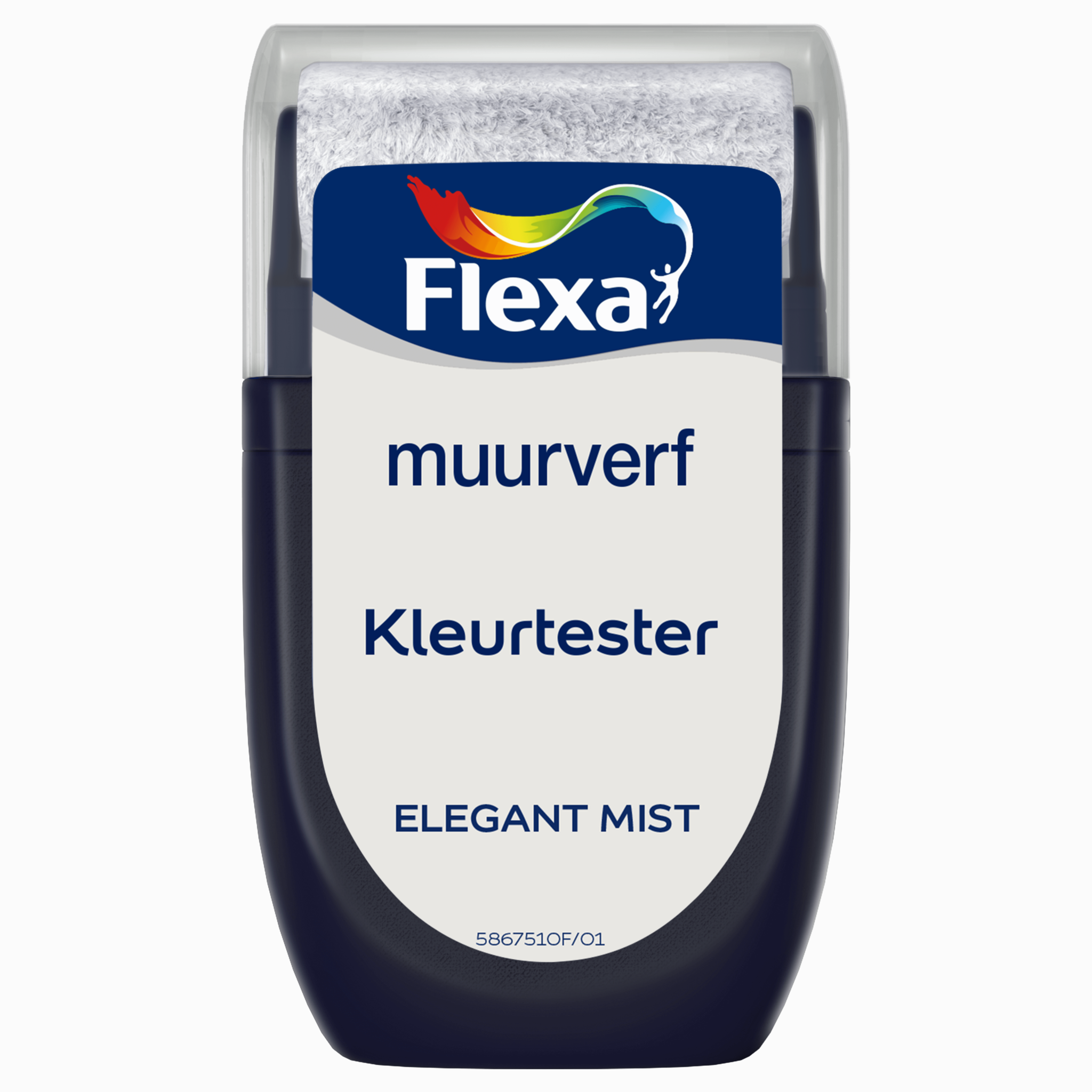 Flexa - Kleurtester Muurverf - Elegant Mist - Kleur van het Jaar 2025 - 30Ml