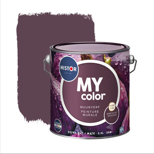 Histor MY color Muurverf Extra Mat - Amethyst Shadow