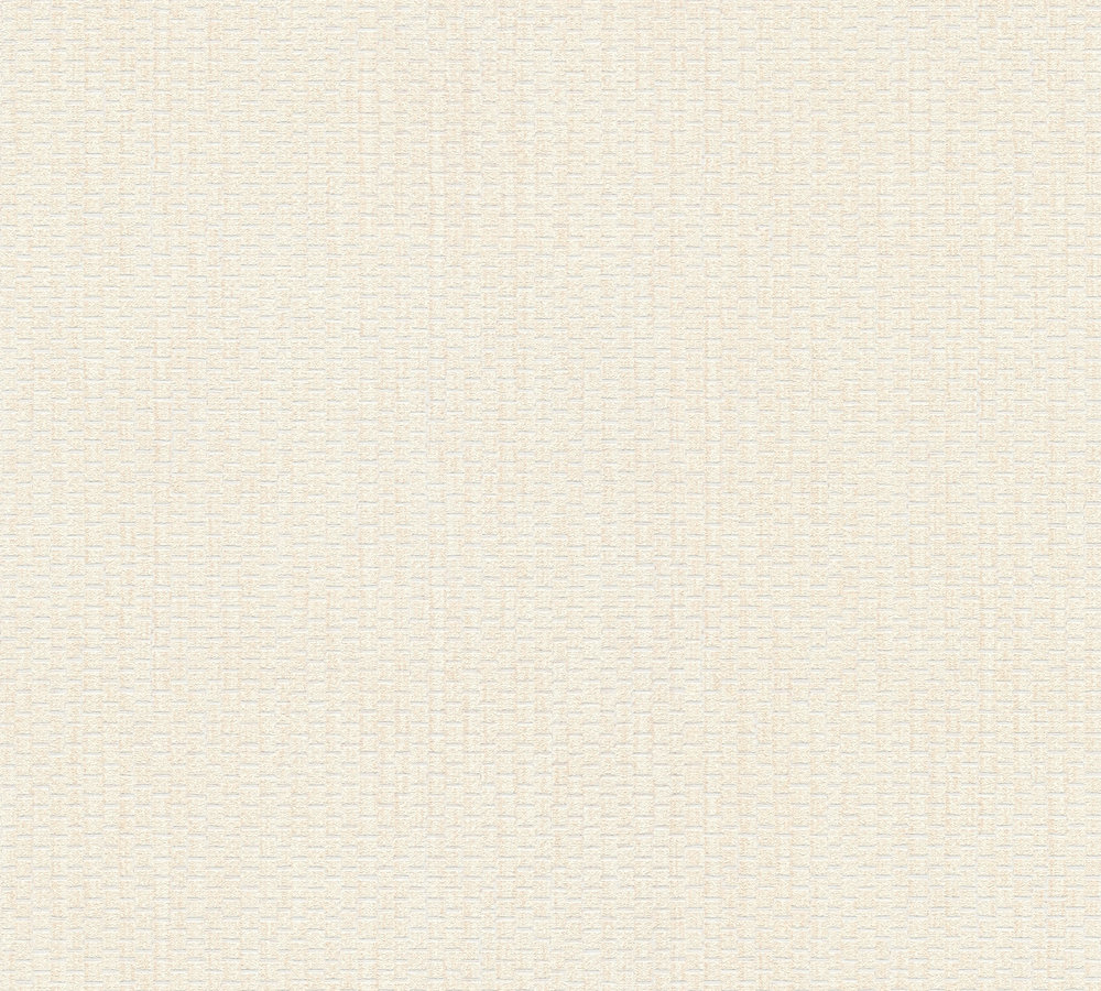 MAT RAFFIA BEHANG | Landelijk - crème wit - A.S. Création #Hygge