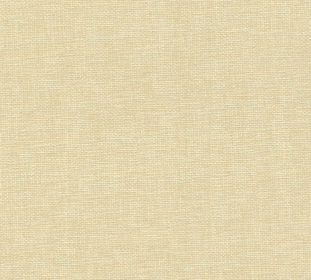 GEWEVEN STRUCTUUR BEHANG | Landelijk - geel beige - A.S. Création #Hygge