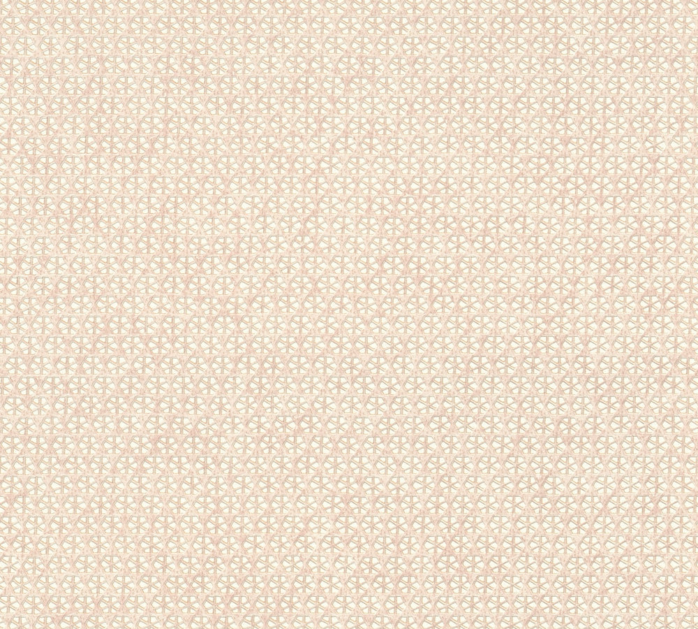 ROTAN VLECHTWERK BEHANG | Landelijk - beige bruin crème - A.S. Création #Hygge