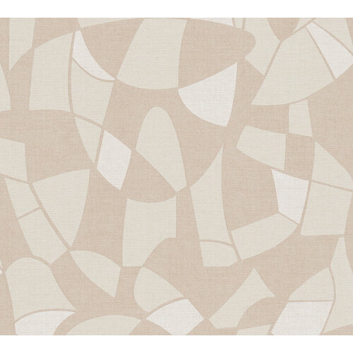 AS Creation Antigua - Beige - Geometrisch Behang - 390932