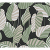 AS Creation Antigua - Zwart - Planten Behang - 390942