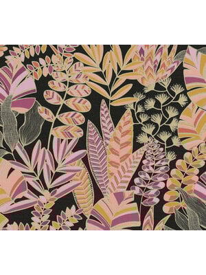 AS Creation Antigua - Zwart - Planten Behang - 390953 AS Creation Antigua - Zwart - Planten Behang - 390953