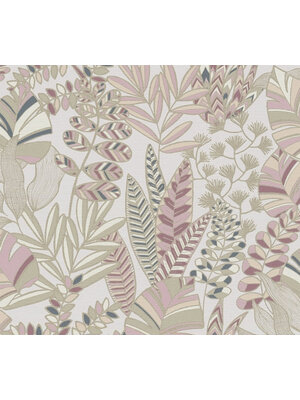 AS Creation Antigua - Rose - Planten Behang - 390954 AS Creation Antigua - Rose - Planten Behang - 390954