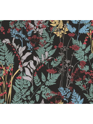 Architects Paper Floral Impression - Zwart - Bloemrijk - 377511