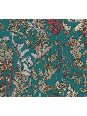 Architects Paper Floral Impression - Blauw - Bloemrijk - 377515