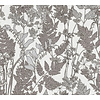 Architects Paper Floral Impression - Grijs - Bloemrijk - 377521