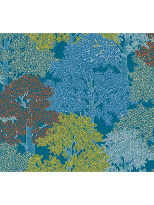 Architects Paper Floral Impression - Blauw - Bloemrijk - 377531