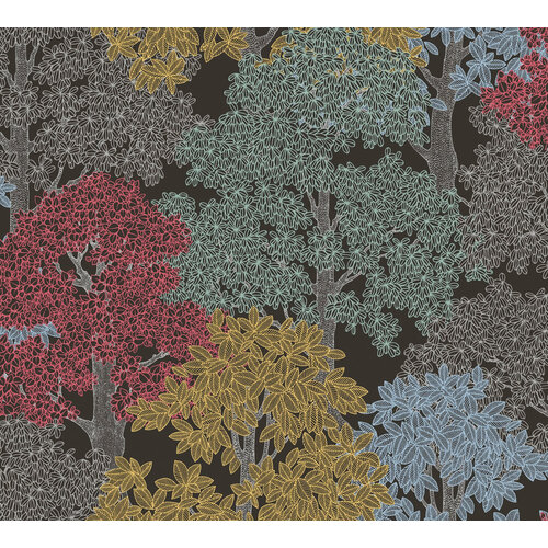 Architects Paper Floral Impression - Bruin - Bloemrijk - 377532