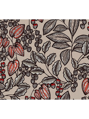 Architects Paper Floral Impression - Bruin - Bloemrijk - 377543