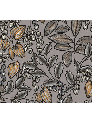 Architects Paper Floral Impression - Grijs - Bloemrijk - 377549