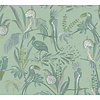 Livingwalls House of Turnowsky - Groen - Jungle Behang - 388982