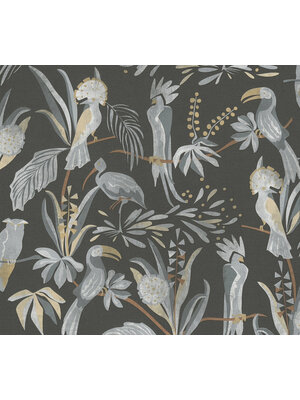 Livingwalls House of Turnowsky - Zwart - Jungle Behang - 388983 Livingwalls House of Turnowsky - Zwart - Jungle Behang - 388983
