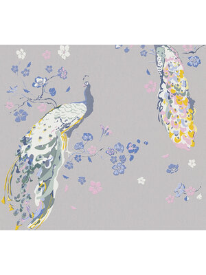 Livingwalls House of Turnowsky - Grijs - Floral - 389065 Livingwalls House of Turnowsky - Grijs - Floral - 389065