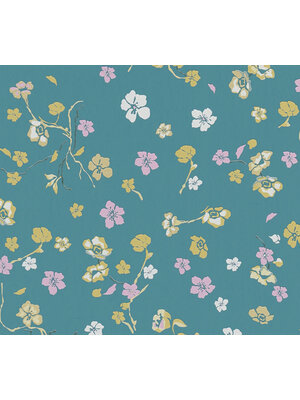 Livingwalls House of Turnowsky - Turquoise - Floral - 389072 Livingwalls House of Turnowsky - Turquoise - Floral - 389072