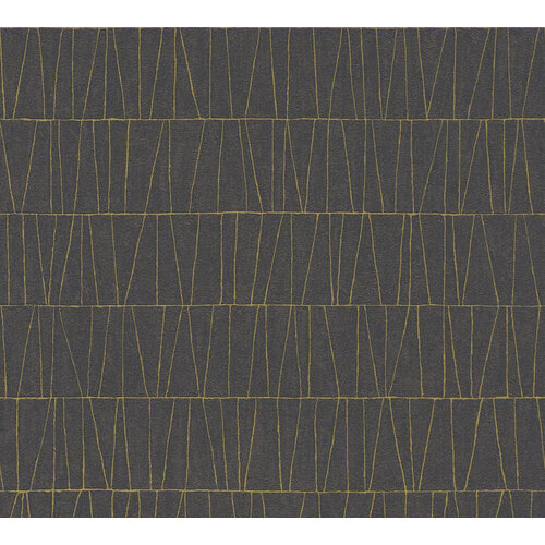 AS Creation Jade 2 - Zwart - Metallic - 395063