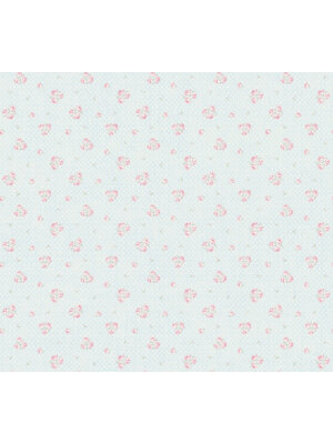 AS Creation Maison Charme - Blauw - Floral - 390671