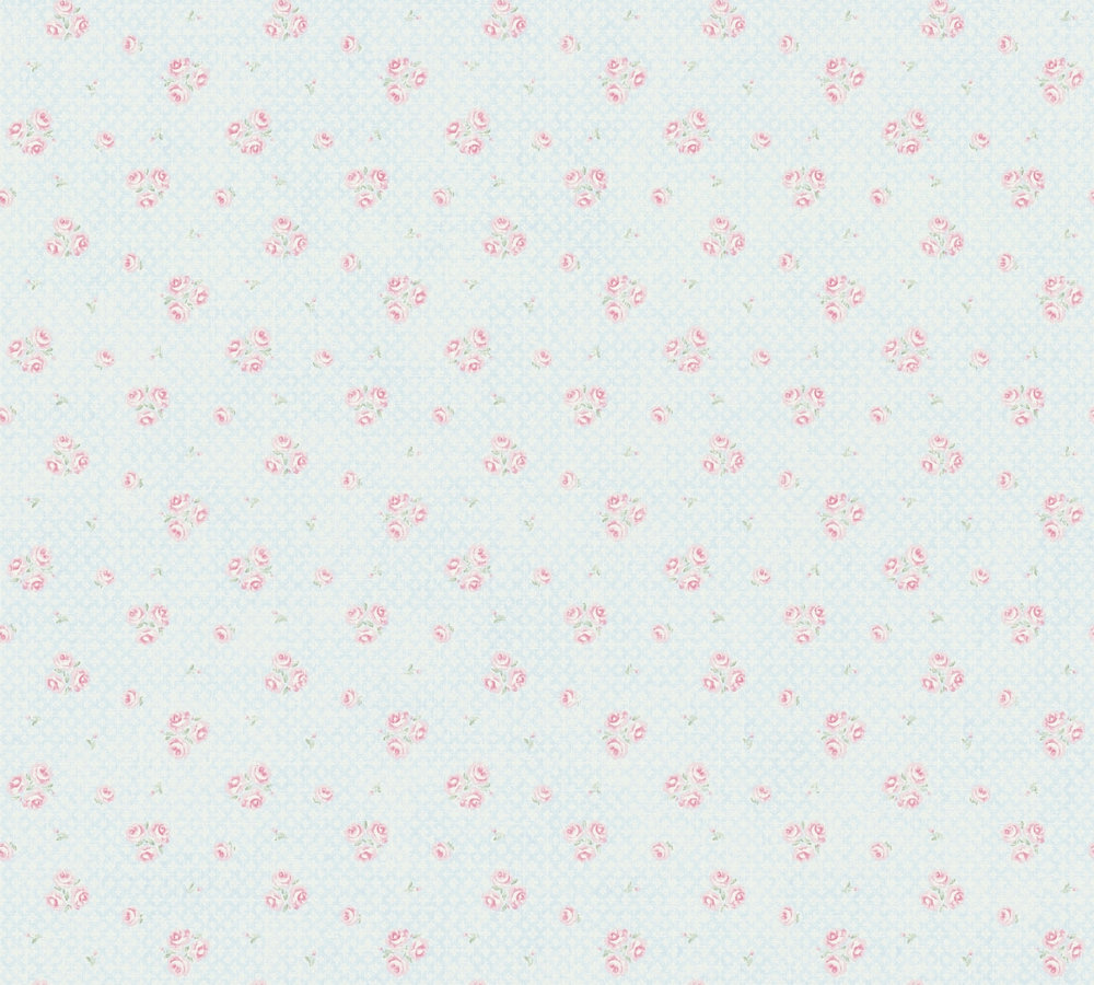 AS Creation Maison Charme - Blauw - Floral - 390671 afbeelding