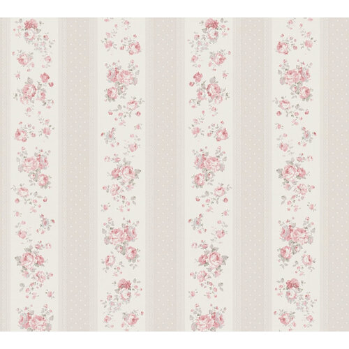 AS Creation Maison Charme - Grijs - Puntjes - 390694