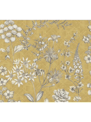 Livingwalls Metropolitan Stories. Travel Stories - Geel - Grafisch - 391172 Livingwalls Metropolitan Stories. Travel Stories - Geel - Grafisch - 391172