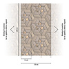 Livingwalls Metropolitan Stories. Travel Stories - Grijs - Grafisch - 391781