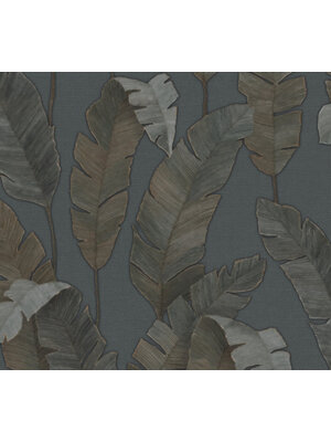 Livingwalls Metropolitan Stories. Travel Stories - Petrol - Floral - 392183