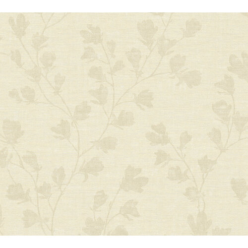 AS Creation Nara - Beige - Bladeren - 387475
