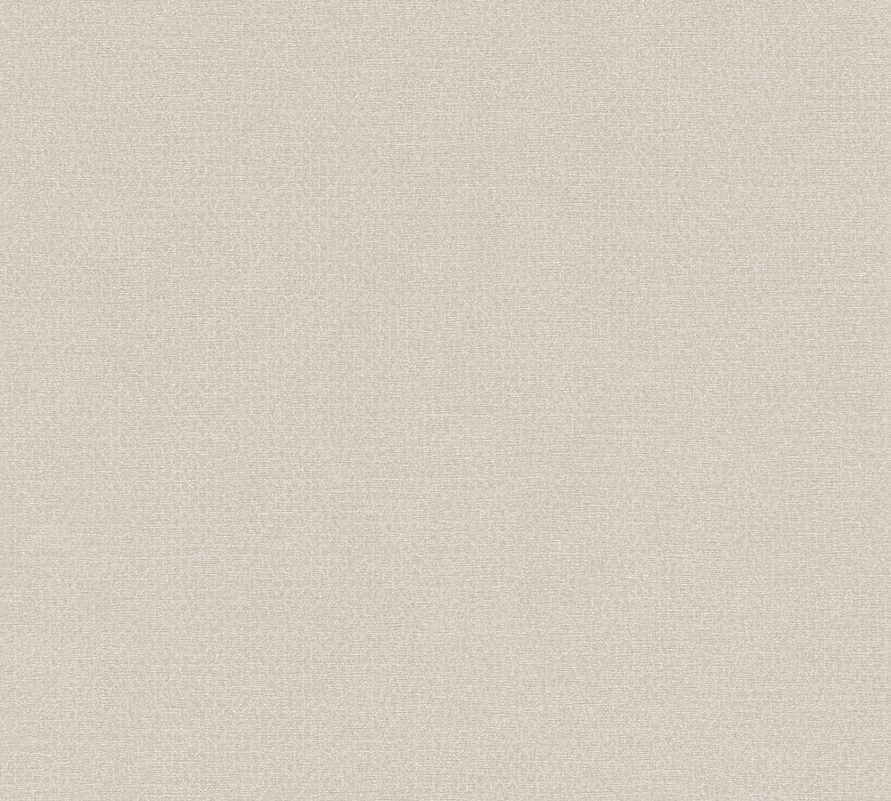 UNI BEHANG | Basic - Beige Grijs - A.S. Création Natural Living D`eco