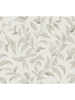 Livingwalls Profitex 2022 - Wit - Bladeren - 389622