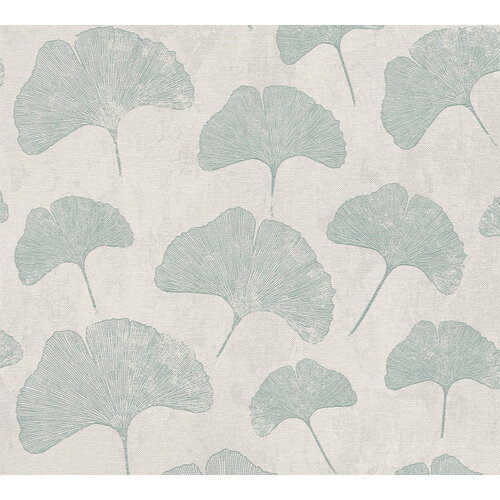 Livingwalls Profitex 2022 - Grijs - Bladeren - 389663