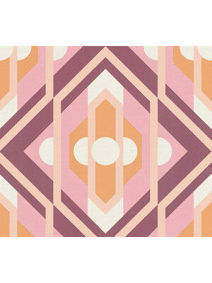 AS Creation Retro Chic - Oranje - Retro - 395311
