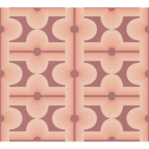 AS Creation Retro Chic - Rood - Retro - 395332