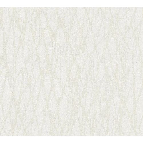 Livingwalls Smart Surfaces - Wit - Metallic - 395631