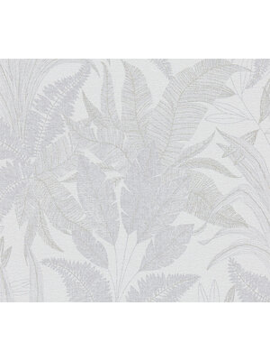 Livingwalls Stories of Life - Grijs - Planten - 396541 Livingwalls Stories of Life - Grijs - Planten - 396541