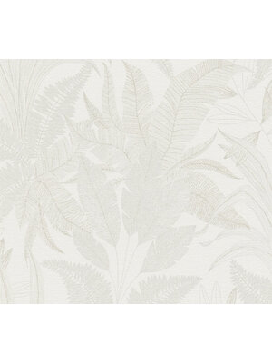 Livingwalls Stories of Life - Beige - Planten - 396542 Livingwalls Stories of Life - Beige - Planten - 396542