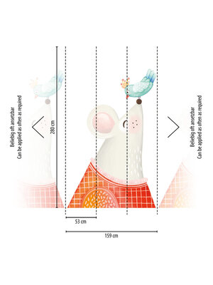 Livingwalls The Wall II - Bont - Dieren - 391871 Livingwalls The Wall II - Bont - Dieren - 391871