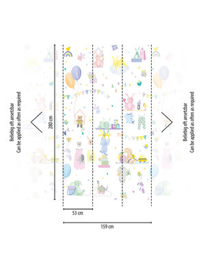 Livingwalls The Wall II - Bont - Dieren - 391881 Livingwalls The Wall II - Bont - Dieren - 391881