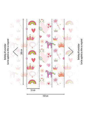 Livingwalls The Wall II - Bont - Prinsessen - 391931 Livingwalls The Wall II - Bont - Prinsessen - 391931