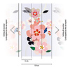 Livingwalls The Wall II - Bont - Retro - 392081
