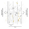 Livingwalls The Wall II - Wit - Planten Behang - 392121